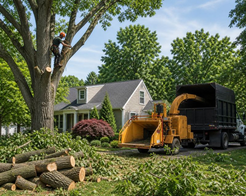 Pear Tree Pruning in Pottstown, PA
